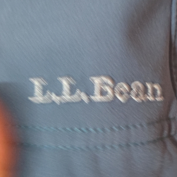 LL Bean Womens Jacket Size M Blue Color Poly Fleece Lined No. 0 DAR4 - Picture 2 of 7